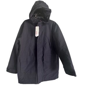 Lands' End American Airlines Coat Jacket Standard 100 By Oeko Text Size M New